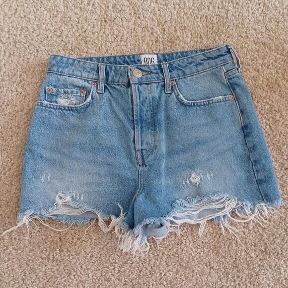 BDG Urban Outfitters High-Waist Summer Cut-Off Shorts 29"W - Picture 1 of 9